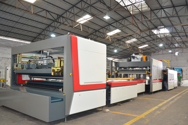 Full Automatic mattress compression fold and roll packaging machine