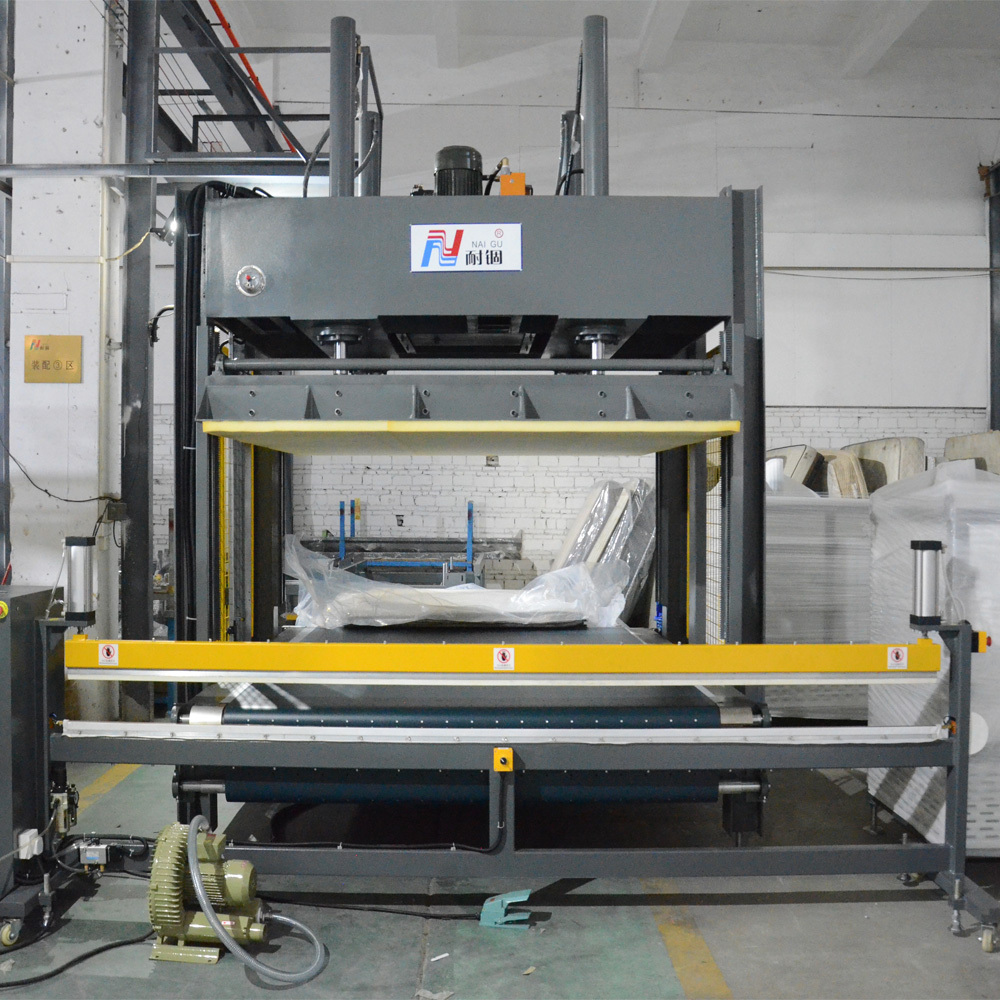 Foam compress machine