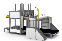 Full automatic foam compress machine