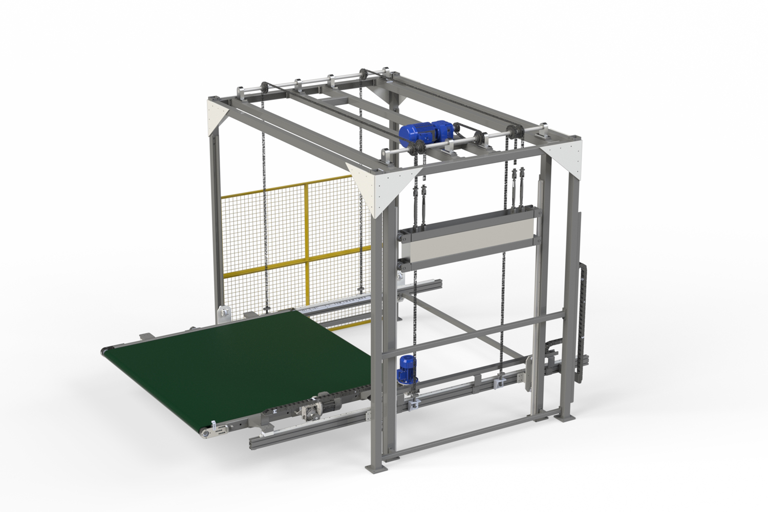 Mattress stacking machine(straight out type)