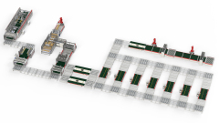 Robot Mattress production line