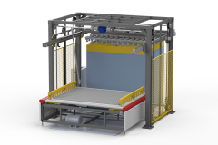 bed net and palm mat destacking machine