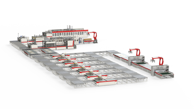 Robot Mattress production line