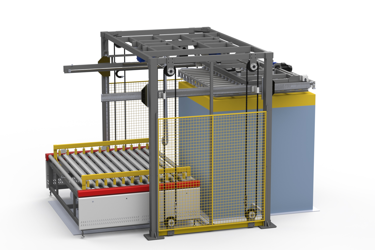 Bed net/palm mat destacking machine