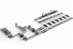 robot mattress production line