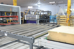 Automatic Sponge Gluing Integrated Line