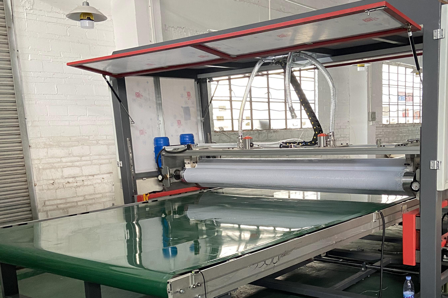 NG-003 automatic sponge gluing integrated line