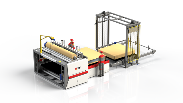 NG-54M Automatic Mattress Kraft Paper Packing Machine