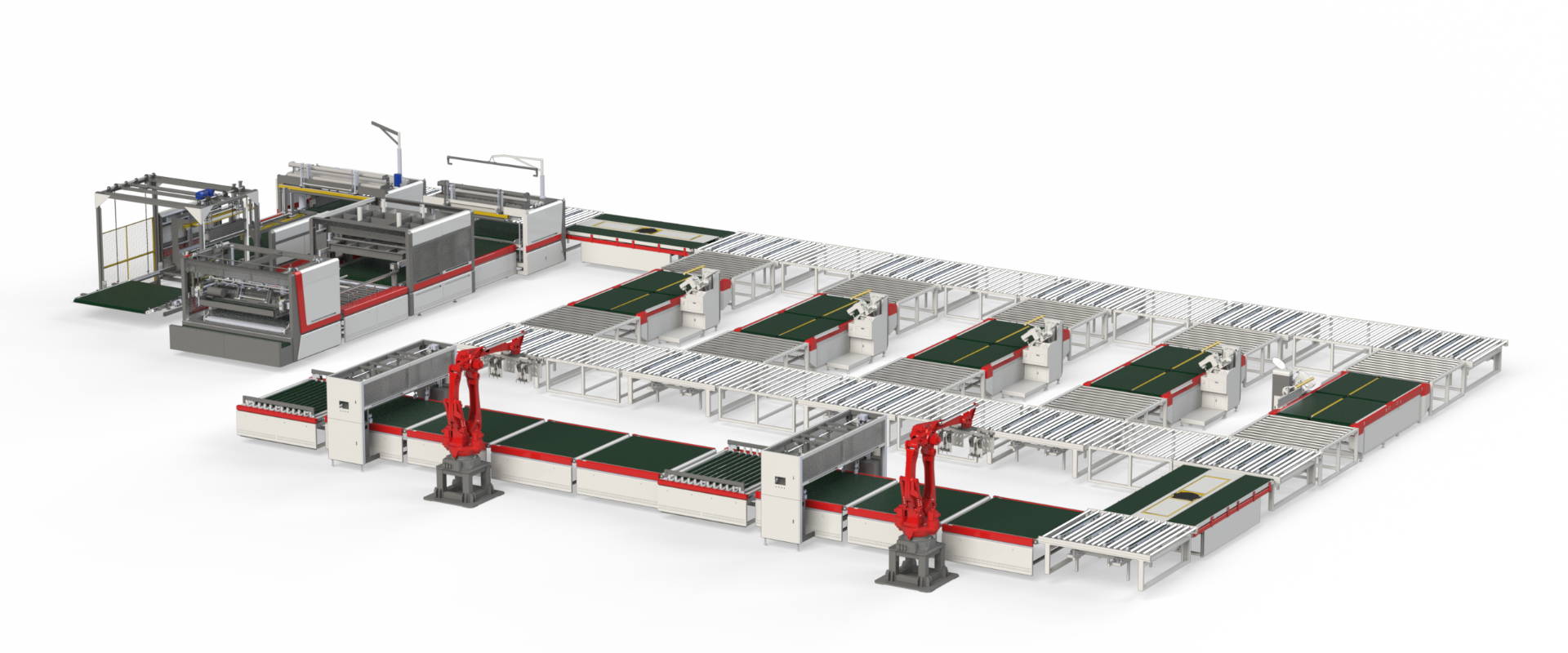 MP-01  Mattress Production Line With Robot