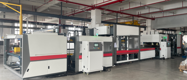 NG-30RL All Automatic Mattress Multi Fold Compression & Roll-packing  Machine Line