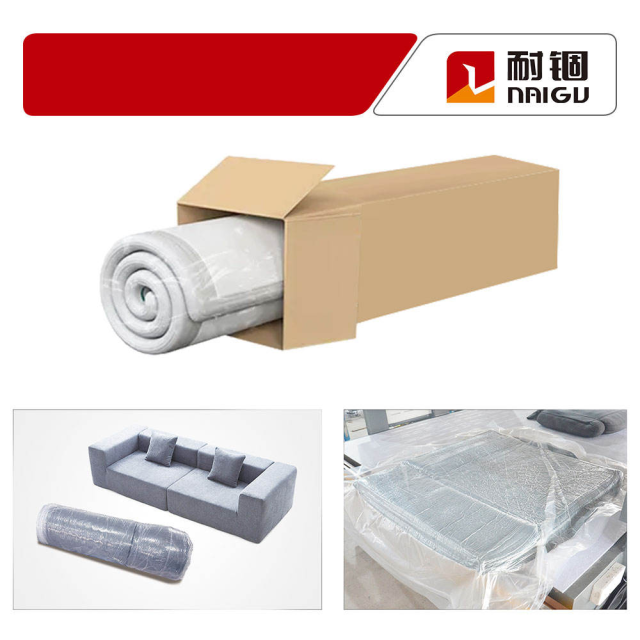 NG-42RL Full Automatic Sofa Mat Compresion&Rolling Machine