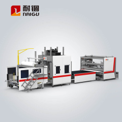 NG-42RL & ROBOT Fully Automatic Sofa Compression Roll Packing Line