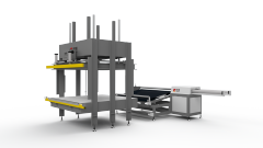 NG-40RL Semi Automatic Sofa Compression Rolling Packing Machine