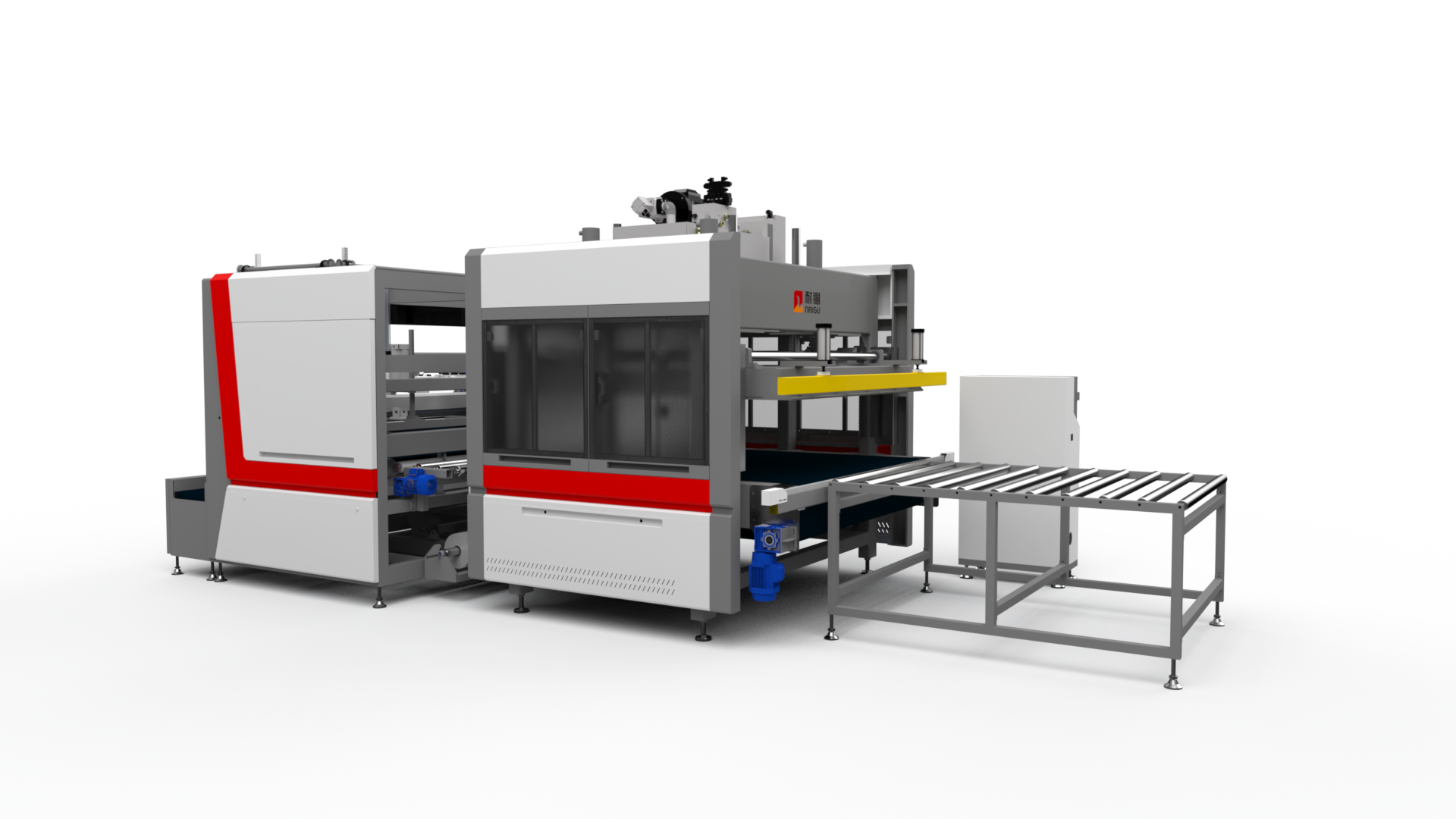 NG-41RL Fully Automatic Sofa Mat Roll-Packing Machine