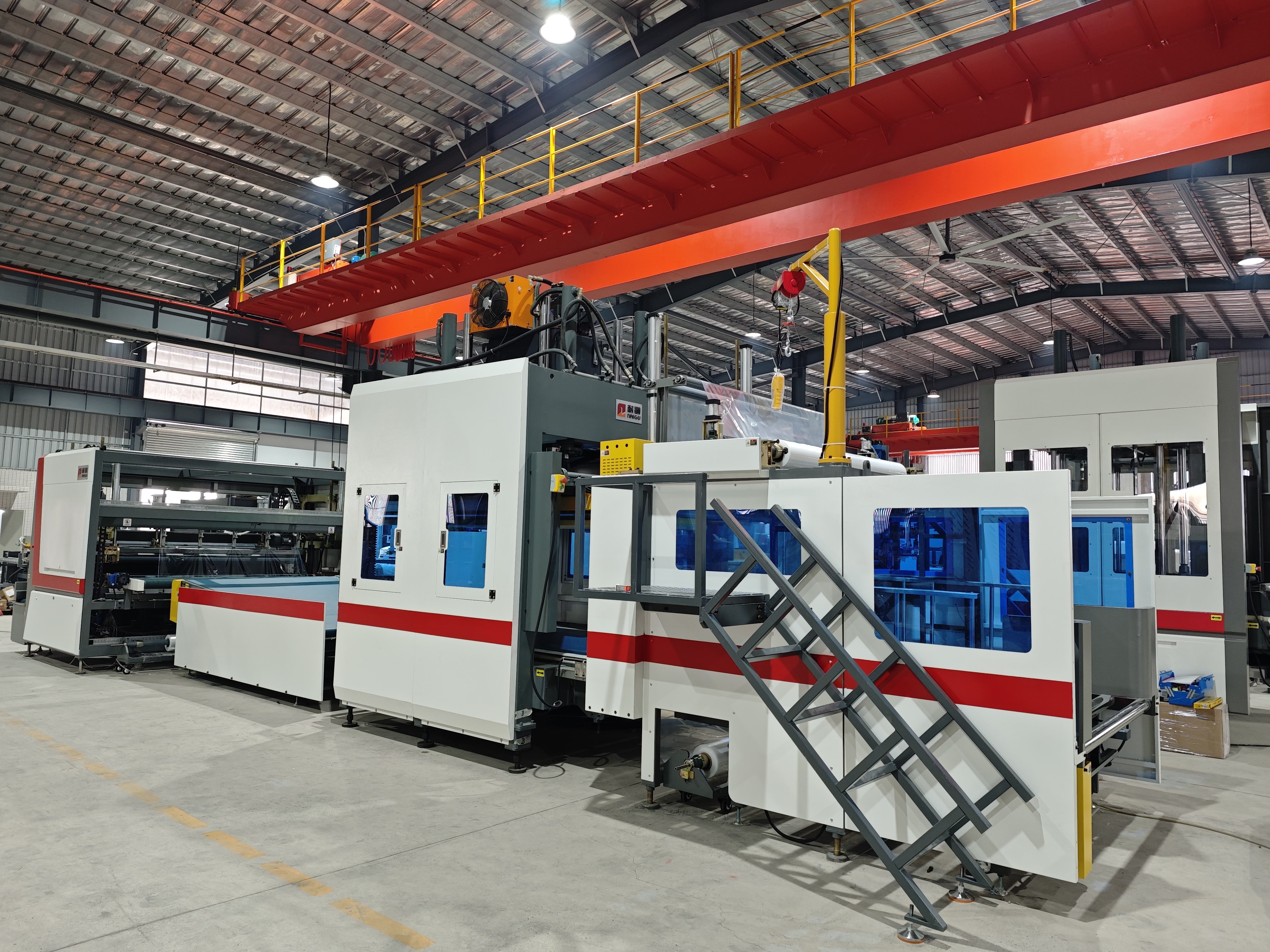 NG-42RL Full Automatic Sofa Mat Compresion&Rolling Machine