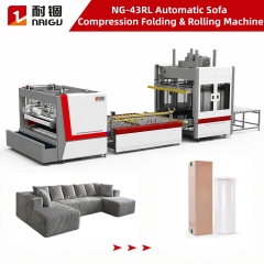 NG-43RL Automatic Sofa Compression Folding & Rolling Machine
