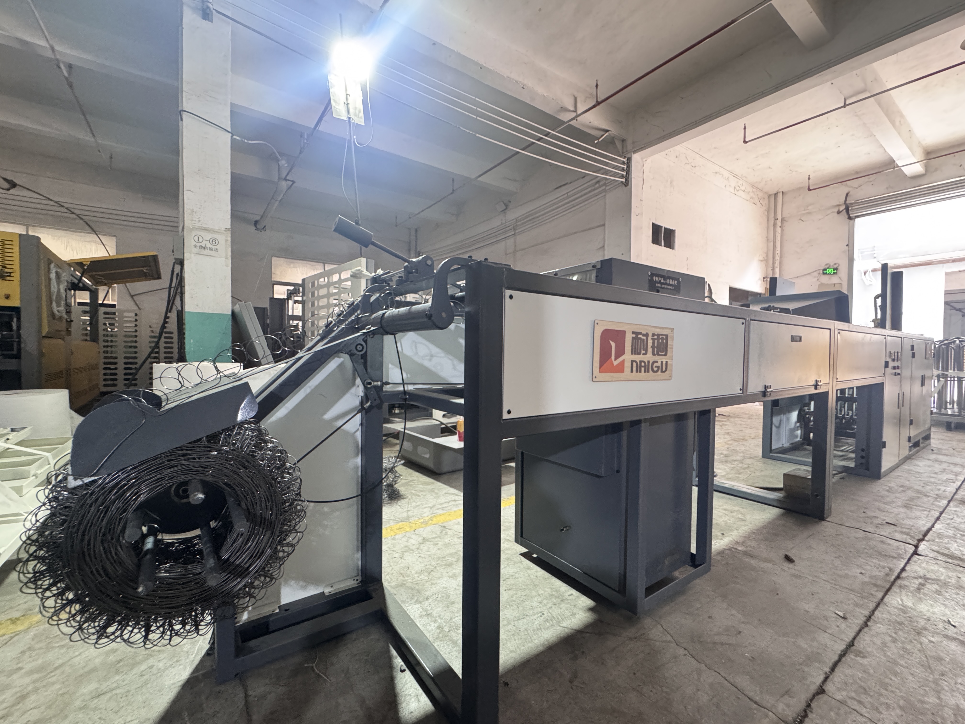 NG-LS01 Wire Drawing Spring Machine
