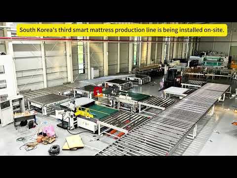 New Mattress Intelligent Production Line