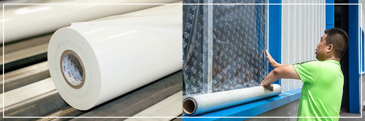 Protective Plastic Film Application Diagram