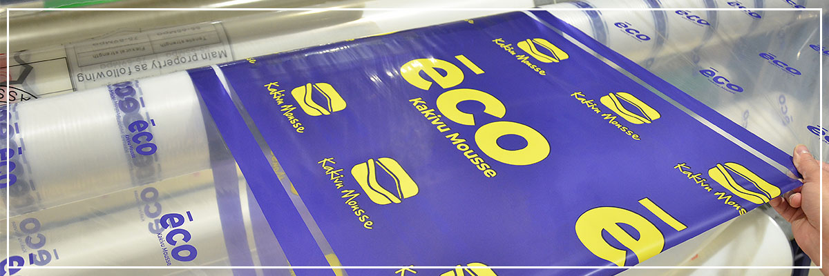 Custom Printed Plastic Film Rolls