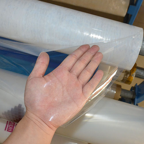 Clear Plastic Adhesive Film Roll