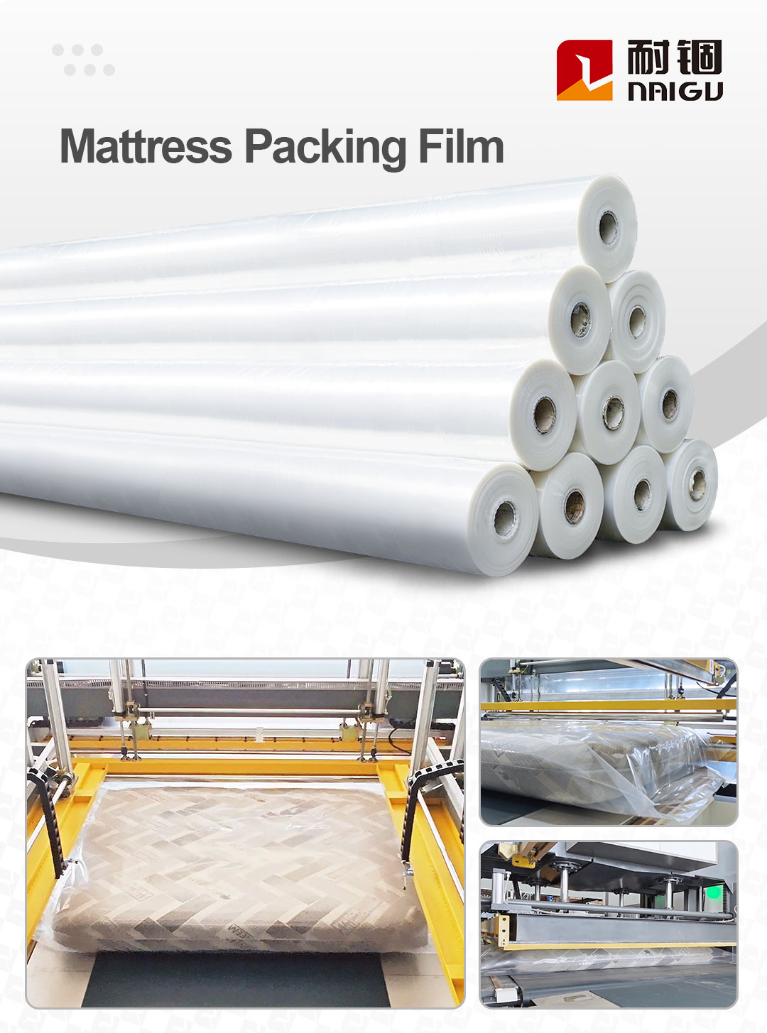 Plastic Film for Mattress Machines