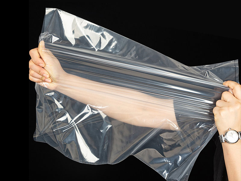 Plastic Transparent PE Bag — clear protective poly bag