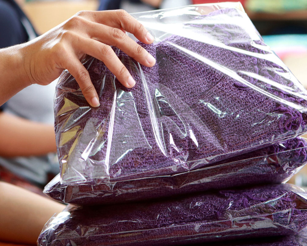 Poly Bag in Store Packaging