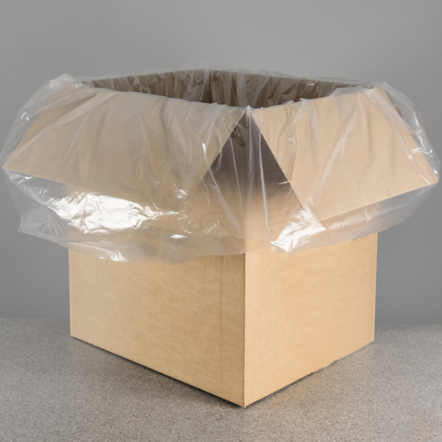 Transparent PE Square Bag