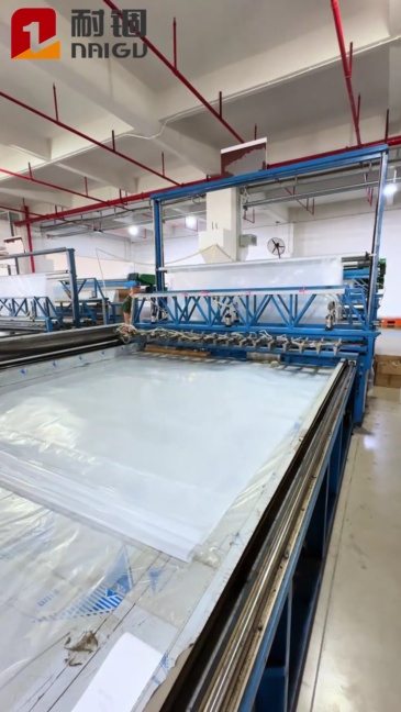 Custom Length Clear PE Plastic Mattress Cover