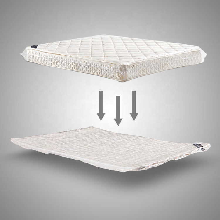 Custom Length Clear PE Plastic Mattress Cover