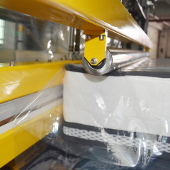 Custom Length Clear PE Plastic Mattress Cover