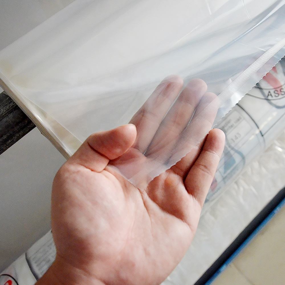 Storage Clear Plastic Flat Bag