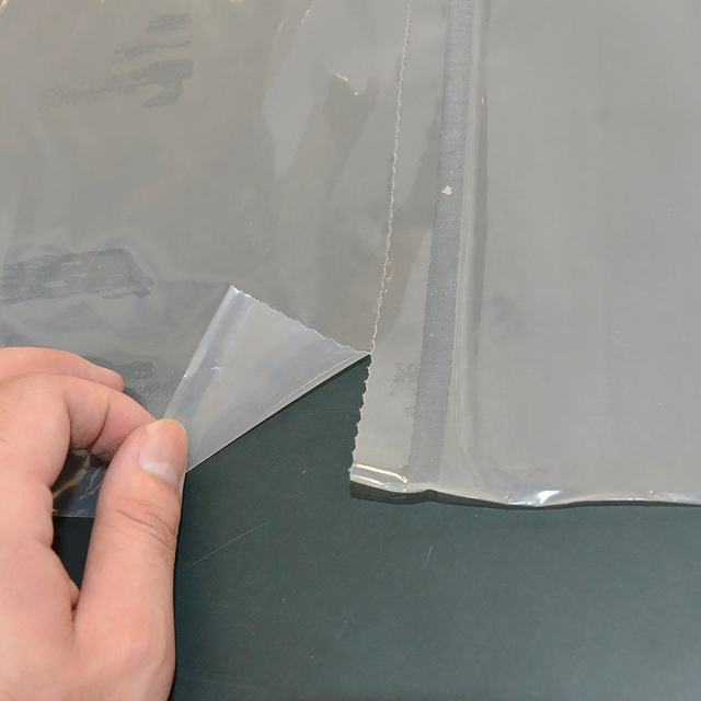 Storage Clear Plastic Flat Bag