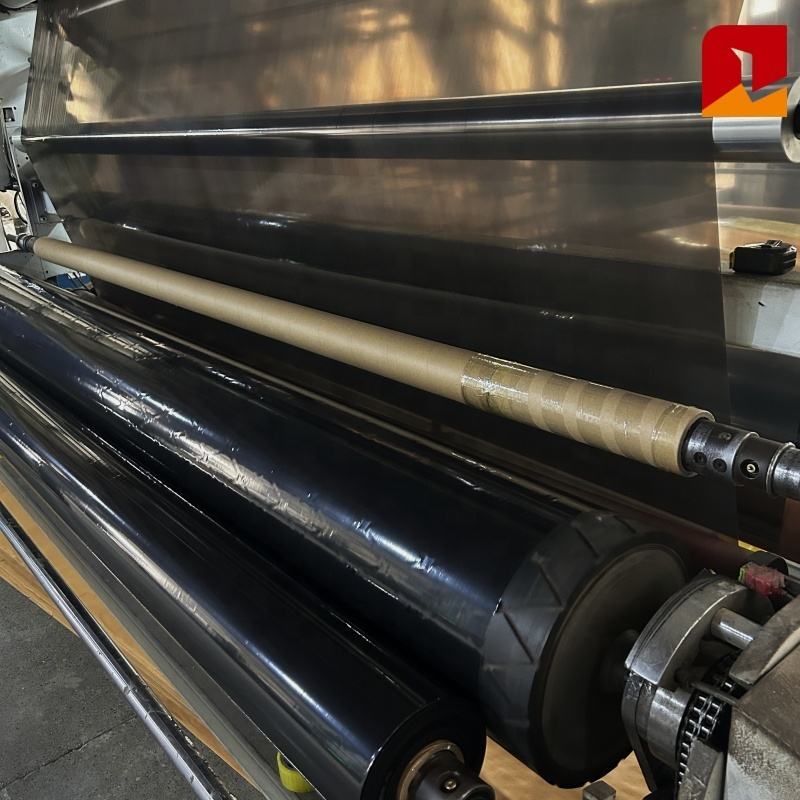Black Agricultural PE Plastic Mulch Film Roll