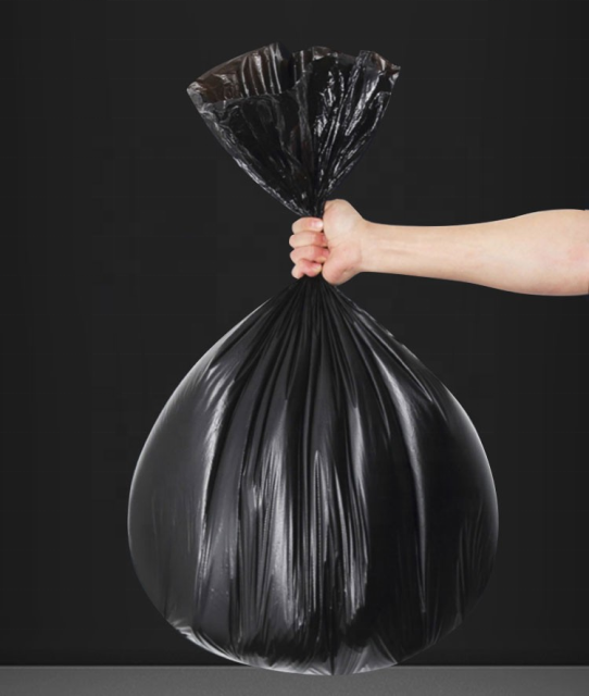 Heavy Duty Black Plastic Bag