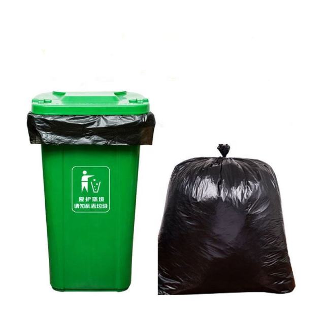 Heavy Duty Black Plastic Bag