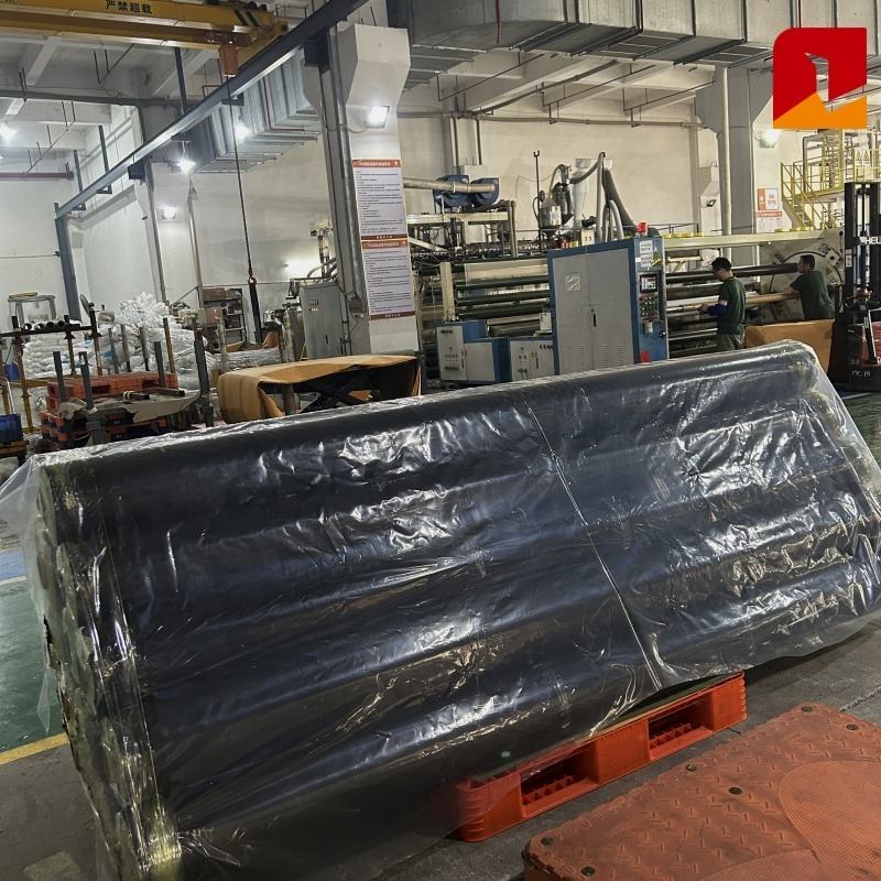Black Agricultural PE Plastic Mulch Film Roll