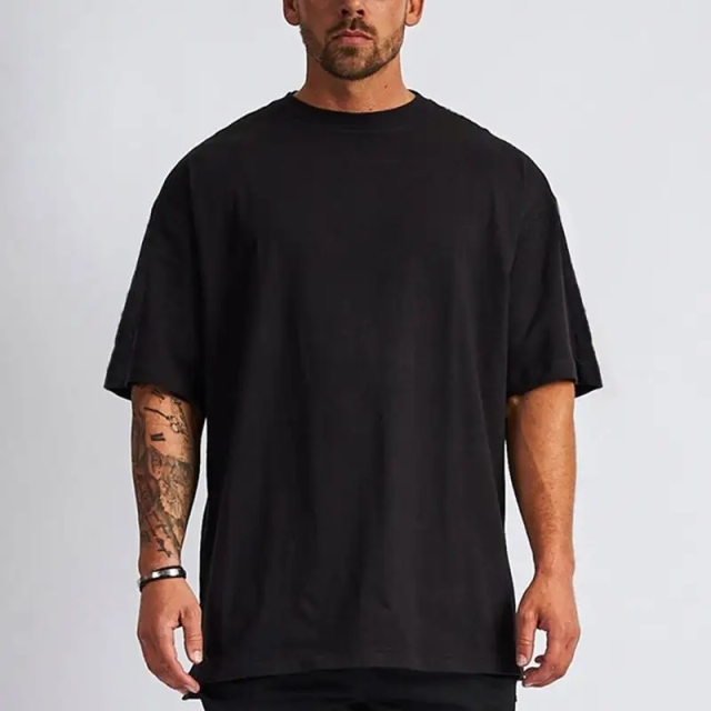 new design luxury quality cotton loose fit little drop shoulder brand blank oversized men t shirt,Shuliqi Apparel - Men's Clothing Wholesale Manufacturer,new design luxury quality cotton loose fit little drop shoulder brand blank oversized men t shirt