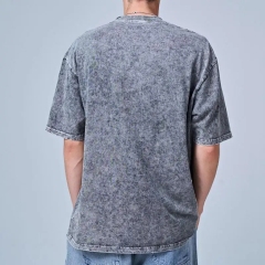 High quality OEM acid washed vintage tshirt custom 100% cotton loose blank oversized vintage t shirt,Shuliqi Apparel - Men's Clothing Wholesale Manufacturer,High quality OEM acid washed vintage tshirt custom 100% cotton loose blank oversized vintage t shirt