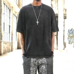 High quality OEM acid washed vintage tshirt custom 100% cotton loose blank oversized vintage t shirt,Shuliqi Apparel - Men's Clothing Wholesale Manufacturer,High quality OEM acid washed vintage tshirt custom 100% cotton loose blank oversized vintage t shirt