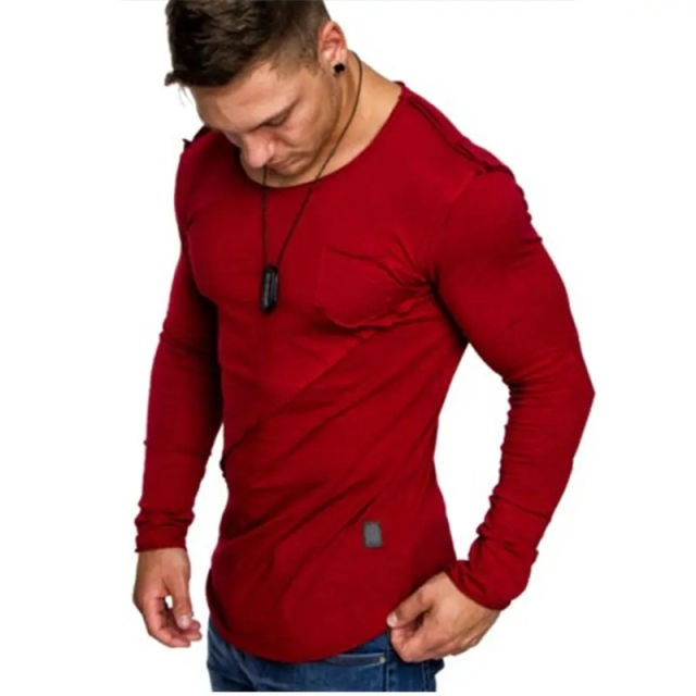 mens oem design Long length Long Sleeve T Shirt For Men wholesale Cotton Custom T-shirt,Shuliqi Apparel - Men's Clothing Wholesale Manufacturer,mens oem design Long length Long Sleeve T Shirt For Men wholesale Cotton Custom T-shirt