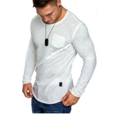 mens oem design Long length Long Sleeve T Shirt For Men wholesale Cotton Custom T-shirt,Shuliqi Apparel - Men's Clothing Wholesale Manufacturer,mens oem design Long length Long Sleeve T Shirt For Men wholesale Cotton Custom T-shirt