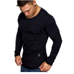 mens oem design Long length Long Sleeve T Shirt For Men wholesale Cotton Custom T-shirt,Shuliqi Apparel - Men's Clothing Wholesale Manufacturer,mens oem design Long length Long Sleeve T Shirt For Men wholesale Cotton Custom T-shirt