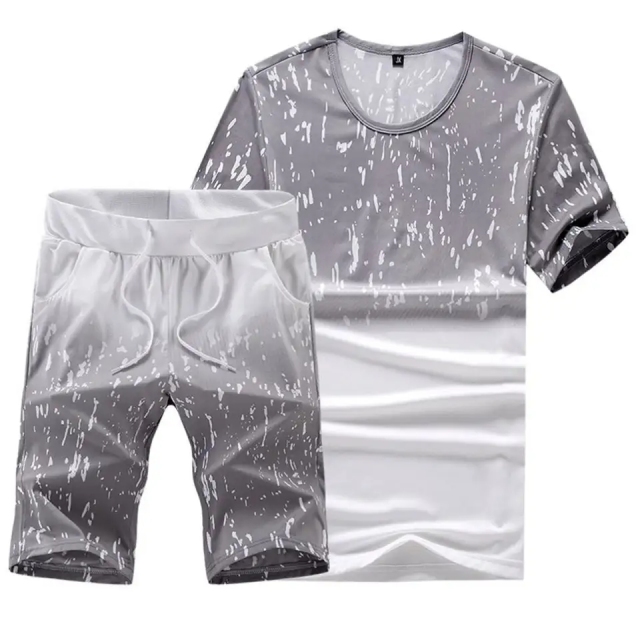 SHULIQI Short T Shirt, Set Summer 2 Piece Tracksuit Suit Plus Size T Shirt And Short Set Mens Casual T-shirt Sports Set,Shuliqi Apparel - Men's Clothing Wholesale Manufacturer,SHULIQI Short T Shirt, Set Summer 2 Piece Tracksuit Suit Plus Size T Shirt And Short Set Mens Casual T-shirt Sports Set