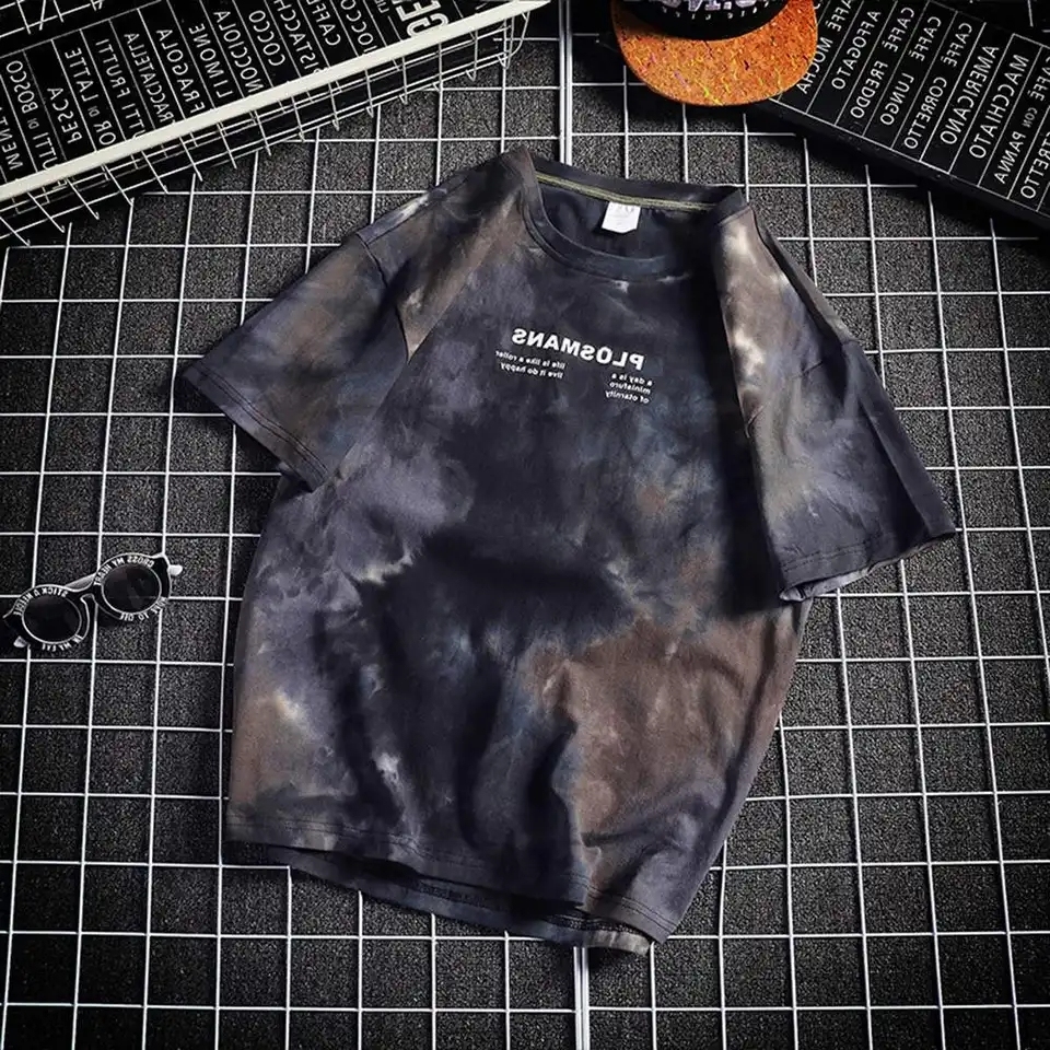 100%cotton Hip Hop Clothing, Gradient Color Tie Dye T-shirts For Custom Eco Friendly Clothing Manufacturers,Shuliqi Apparel - Men's Clothing Wholesale Manufacturer,100%cotton Hip Hop Clothing, Gradient Color Tie Dye T-shirts For Custom Eco Friendly Clothing Manufacturers