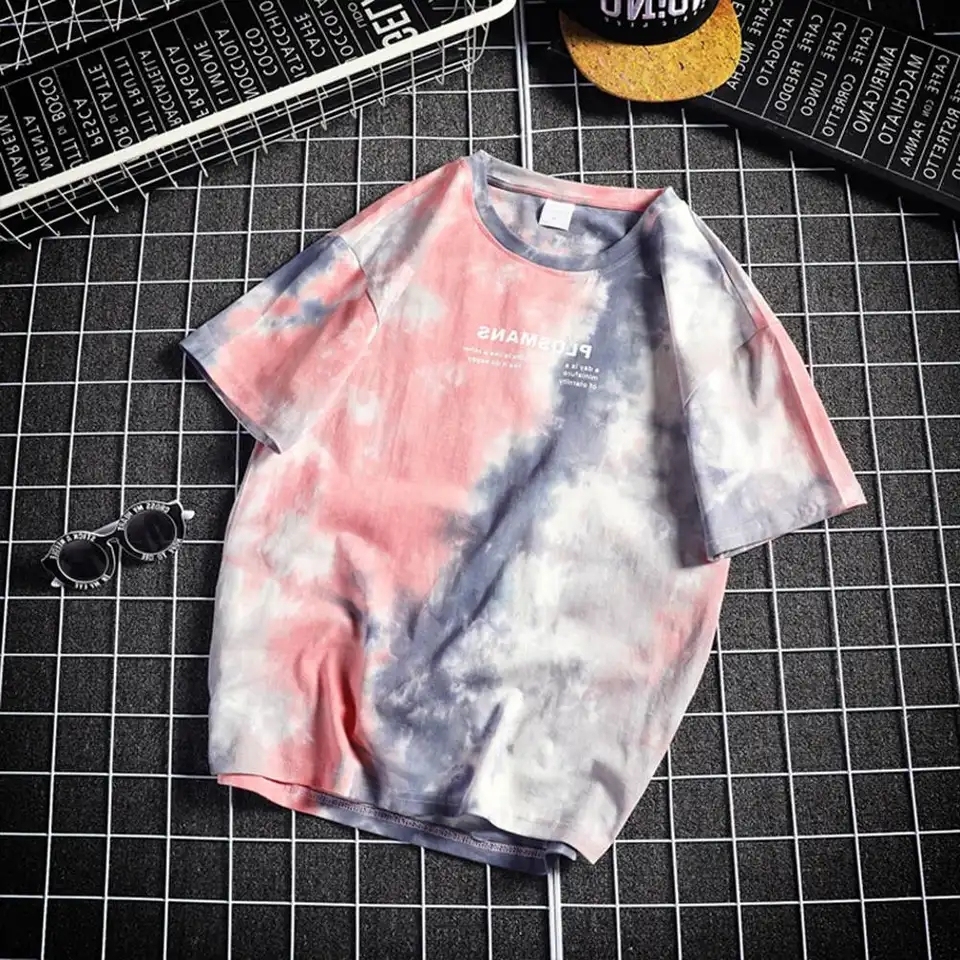 100%cotton Hip Hop Clothing, Gradient Color Tie Dye T-shirts For Custom Eco Friendly Clothing Manufacturers,Shuliqi Apparel - Men's Clothing Wholesale Manufacturer,100%cotton Hip Hop Clothing, Gradient Color Tie Dye T-shirts For Custom Eco Friendly Clothing Manufacturers