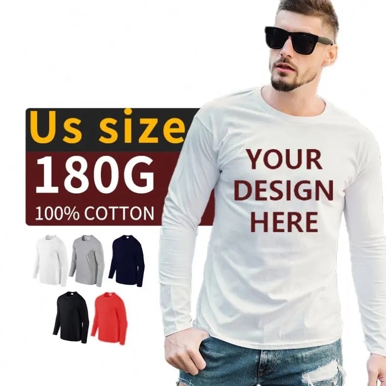 SHULIQI Custom Casual plain tshirt Round Neck Printed Black 100% Cotton Blank Men Long Sleeve T Shirts,Shuliqi Apparel - Men's Clothing Wholesale Manufacturer,SHULIQI Custom Casual plain tshirt Round Neck Printed Black 100% Cotton Blank Men Long Sleeve T Shirts