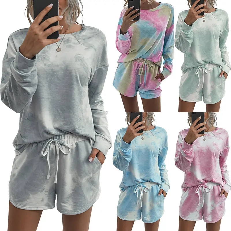 High Quality Sweat Suit Sweatshirt Sets Tie-Dye T-Shirt Custom Tie-Dye T-Shirt Womens,Shuliqi Apparel - Men's Clothing Wholesale Manufacturer,High Quality Sweat Suit Sweatshirt Sets Tie-Dye T-Shirt Custom Tie-Dye T-Shirt Womens
