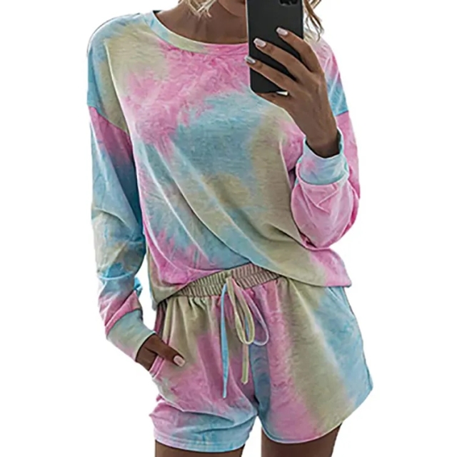 High Quality Sweat Suit Sweatshirt Sets Tie-Dye T-Shirt Custom Tie-Dye T-Shirt Womens,Shuliqi Apparel - Men's Clothing Wholesale Manufacturer,High Quality Sweat Suit Sweatshirt Sets Tie-Dye T-Shirt Custom Tie-Dye T-Shirt Womens